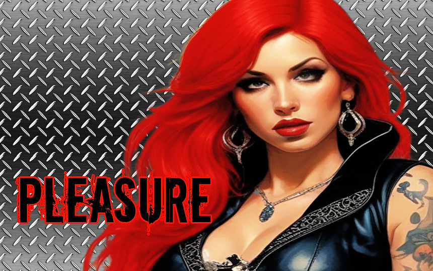 PLEASURE — Rocktress Radio DJ DJ Pleasure, hard rock and metal host on Rocktress Radio