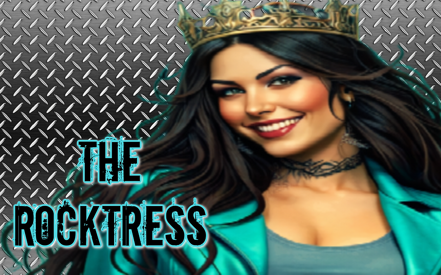 THE ROCKTRESS — Rocktress Radio DJ The Rocktress, founder and on-air host of Rocktress Radio heavy metal station
